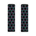 Pink And Blue Lights Heart Pattern Print Handle Covers