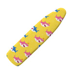 Pink And Blue Shark Pattern Print Ironing Board Cover