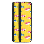 Pink And Blue Shark Pattern Print Refrigerator Handle Covers