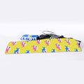 Pink And Blue Shark Pattern Print Sports Towel