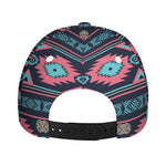 Pink And Blue Southwestern Pattern Print Baseball Cap