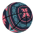 Pink And Blue Southwestern Pattern Print Basketball