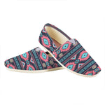 Pink And Blue Southwestern Pattern Print Casual Shoes