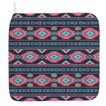Pink And Blue Southwestern Pattern Print Hand Towel