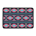 Pink And Blue Southwestern Pattern Print Kitchen Mat