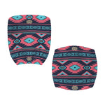 Pink And Blue Southwestern Pattern Print Office Chair Cover