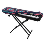 Pink And Blue Southwestern Pattern Print Piano Keyboard Cover