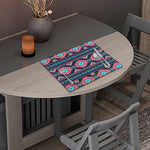 Pink And Blue Southwestern Pattern Print Placemat
