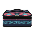 Pink And Blue Southwestern Pattern Print Small Lunch Bag