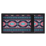 Pink And Blue Southwestern Pattern Print Trifold Wallet