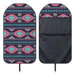 Pink And Blue Southwestern Pattern Print Waterproof Car Seat Cover