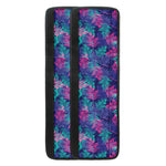 Pink And Blue Tropical Palm Leaf Print Refrigerator Handle Covers