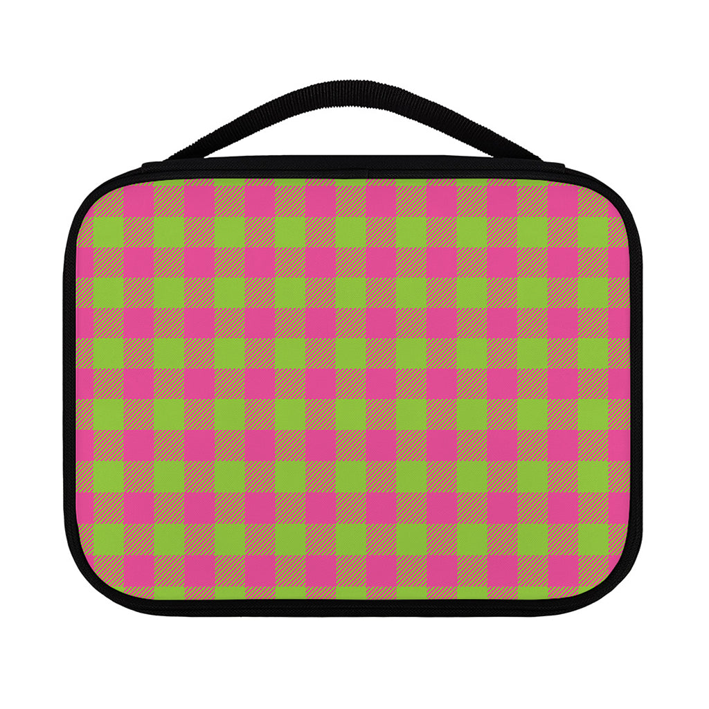 Pink And Green Buffalo Plaid Print Classic Bible Case