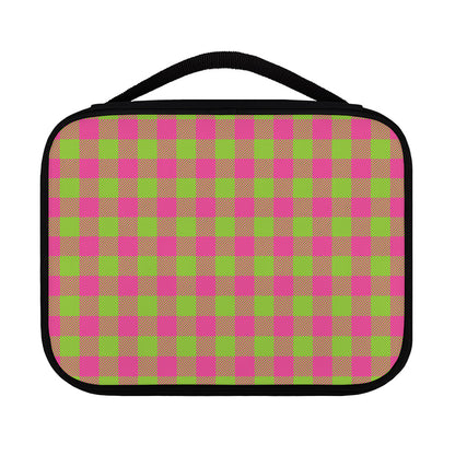 Pink And Green Buffalo Plaid Print Classic Bible Case