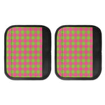 Pink And Green Buffalo Plaid Print Handle Covers