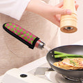Pink And Green Buffalo Plaid Print Skillet Handle Cover