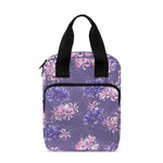Pink And Purple Japanese Amaryllis Print Bible Tote Bag
