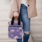 Pink And Purple Japanese Amaryllis Print Bible Tote Bag