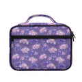 Pink And Purple Japanese Amaryllis Print Briefcase Bible Bag