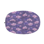 Pink And Purple Japanese Amaryllis Print Car Side Mirror Covers