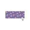 Pink And Purple Japanese Amaryllis Print Extended Mouse Pad