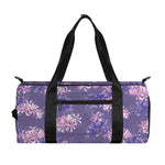 Pink And Purple Japanese Amaryllis Print Gym Bag