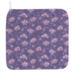Pink And Purple Japanese Amaryllis Print Hand Towel