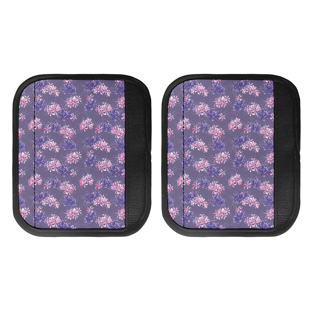 Pink And Purple Japanese Amaryllis Print Handle Covers