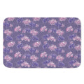Pink And Purple Japanese Amaryllis Print Indoor Door Mat