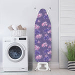 Pink And Purple Japanese Amaryllis Print Ironing Board Cover