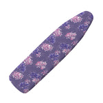 Pink And Purple Japanese Amaryllis Print Ironing Board Cover