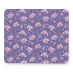 Pink And Purple Japanese Amaryllis Print Mouse Pad