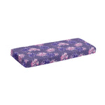 Pink And Purple Japanese Amaryllis Print Piano Keyboard Cover