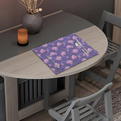 Pink And Purple Japanese Amaryllis Print Placemat