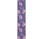 Pink And Purple Japanese Amaryllis Print Table Runner