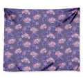 Pink And Purple Japanese Amaryllis Print Tapestry