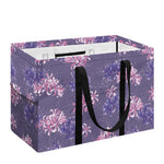 Pink And Purple Japanese Amaryllis Print Utility Tote Bag