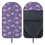 Pink And Purple Japanese Amaryllis Print Waterproof Car Seat Cover