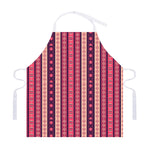 Pink And Purple Southwestern Print Adjustable Apron