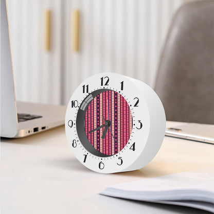 Pink And Purple Southwestern Print Alarm Clock
