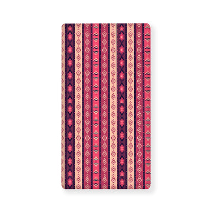 Pink And Purple Southwestern Print Baby Crib Sheet