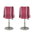 Pink And Purple Southwestern Print Bar Stool Covers
