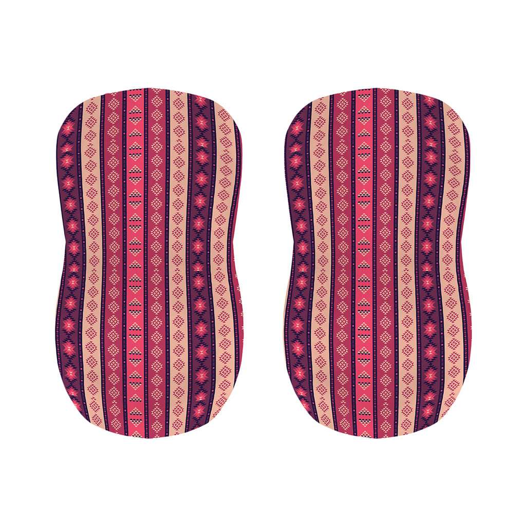 Pink And Purple Southwestern Print Bar Stool Covers