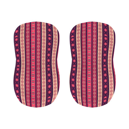 Pink And Purple Southwestern Print Bar Stool Covers