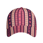 Pink And Purple Southwestern Print Baseball Cap