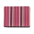 Pink And Purple Southwestern Print Bifold Wallet