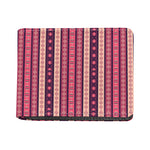 Pink And Purple Southwestern Print Bifold Wallet