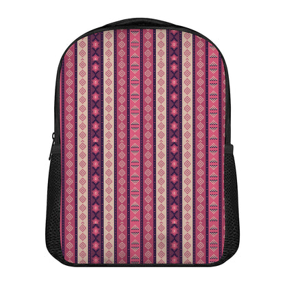 Pink And Purple Southwestern Print Casual Backpack