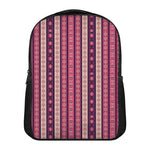 Pink And Purple Southwestern Print Casual Backpack