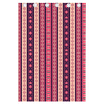 Pink And Purple Southwestern Print Curtain
